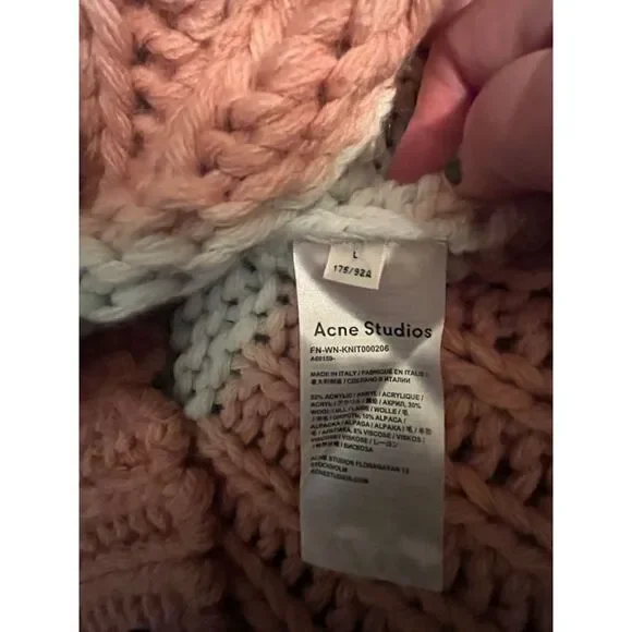 NWT ACNE STUDIOS Kirene Dip Dye Sweater